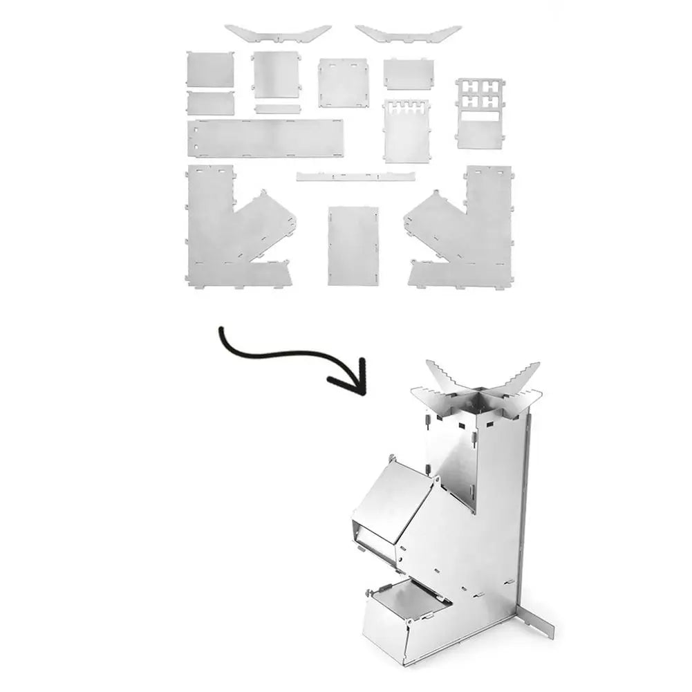 Lightweight Wood Burning Stove