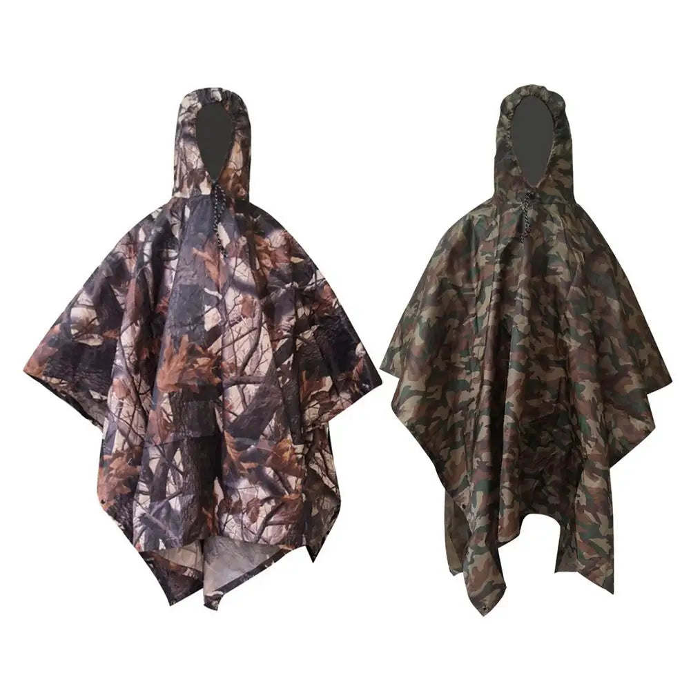 Multifunctional Rain Poncho Softshell Jacket