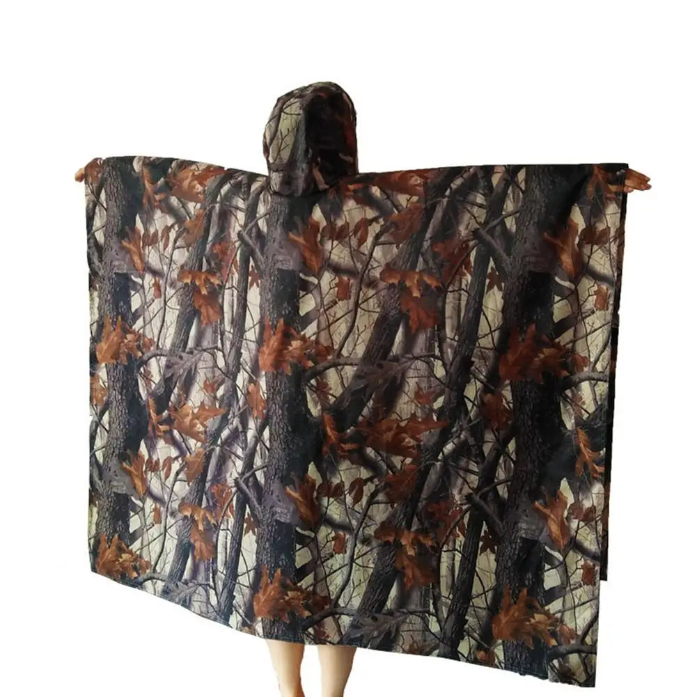 Multifunctional Rain Poncho Softshell Jacket