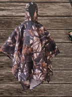 Multifunctional Rain Poncho Softshell Jacket