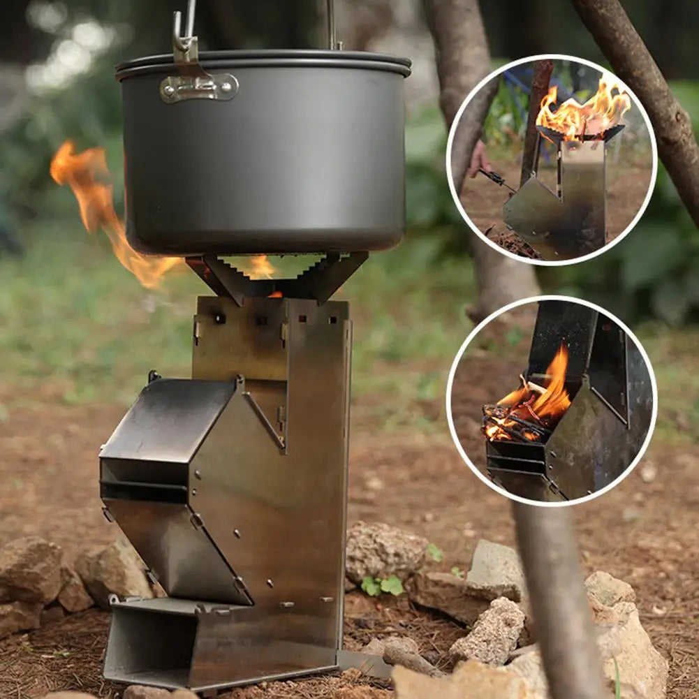 Lightweight Wood Burning Stove