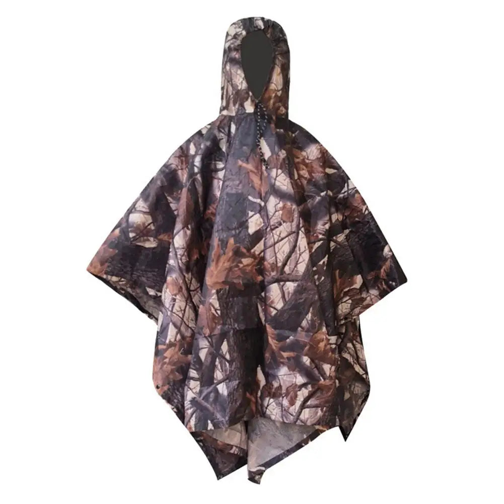 Multifunctional Rain Poncho Softshell Jacket
