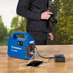 Portable Power Station 194Wh, 300W Peak, Solar Generator for Camping, Home & Travel - AC Outlets, USB-C, Quick Charge
300W Solar Portable Power Station