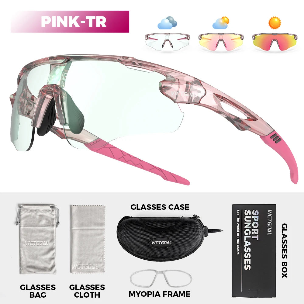 VICTGOAL Photochromic Sunglasses UV400 Protection