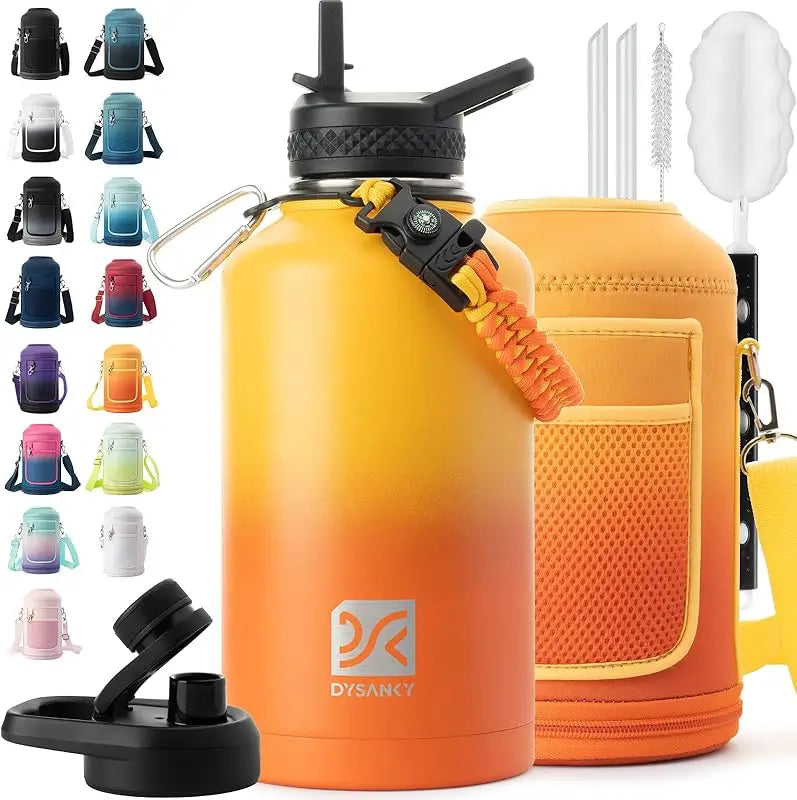 Insulated Water Bottle Thickened Stainless Steel Vacuum Design, BPA-Free