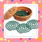 3 oz Mosquito Repellant With Terracotta Burner