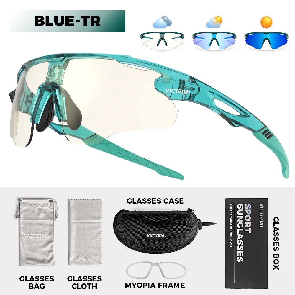 VICTGOAL Photochromic Sunglasses UV400 Protection