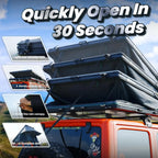Modern 2 - 3 Person Roof Top Hard Shell Tent