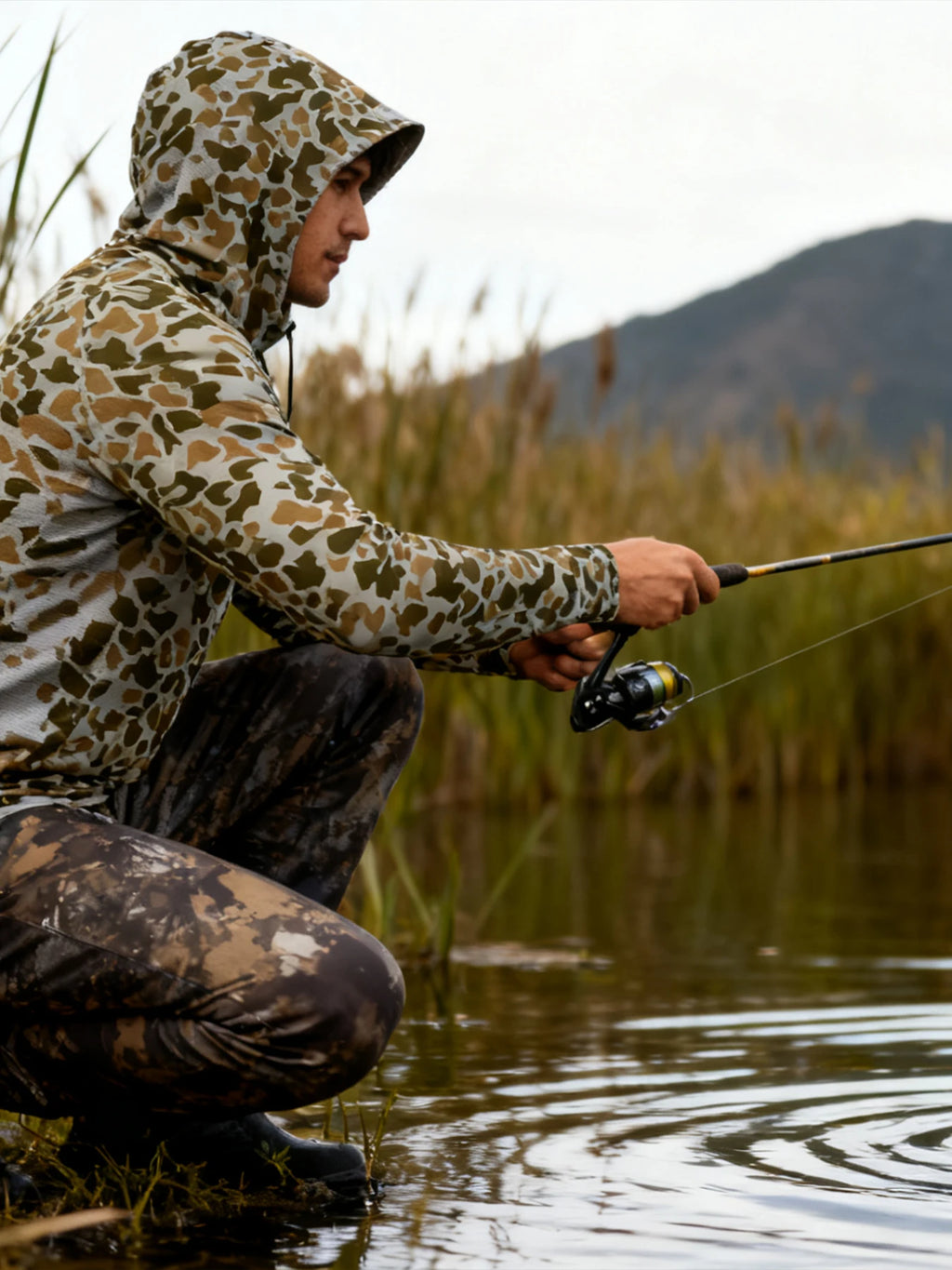 Long Sleeved Fishing Hoodie