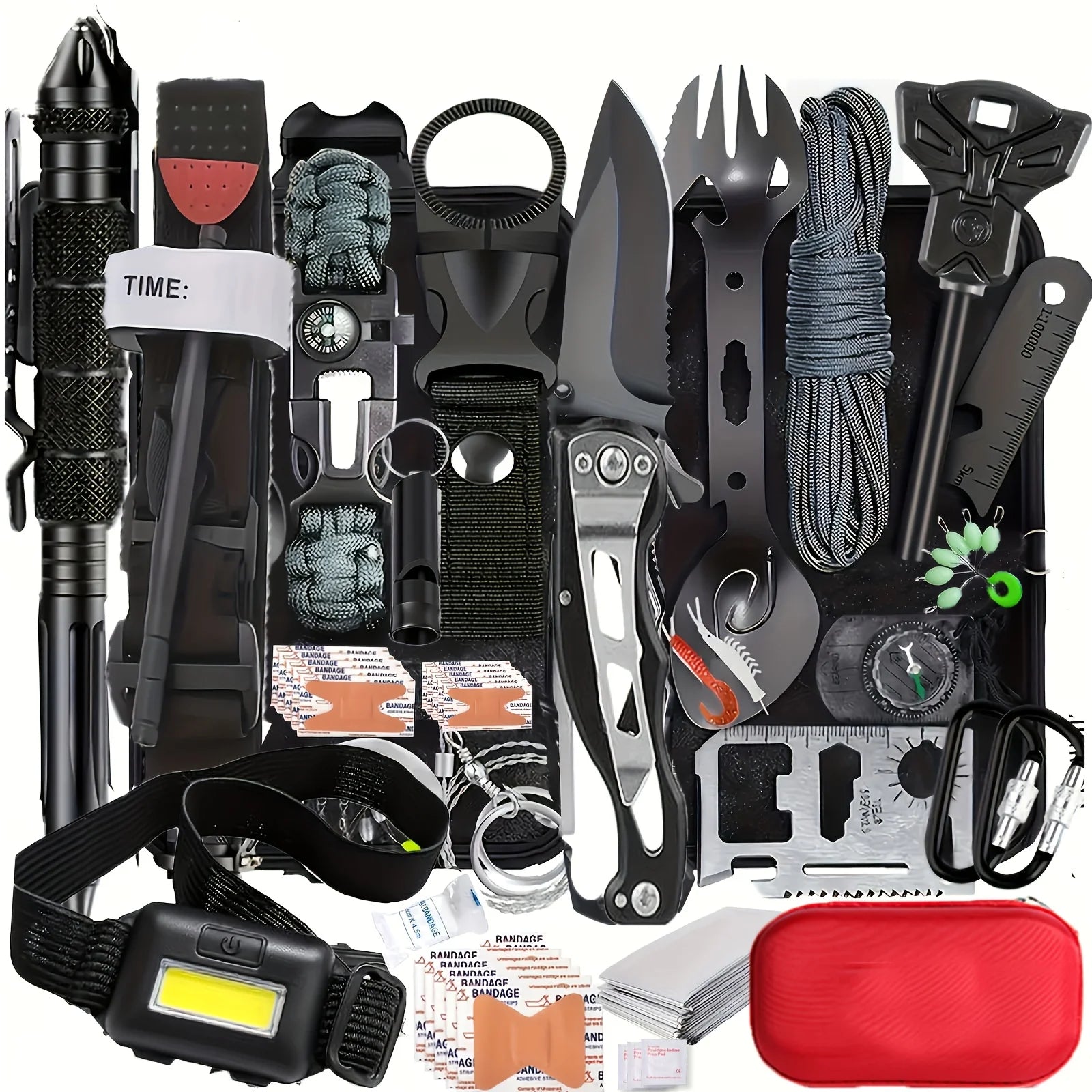 Ultimate Survival Equipment Set -20 in 1 Emergency Tools