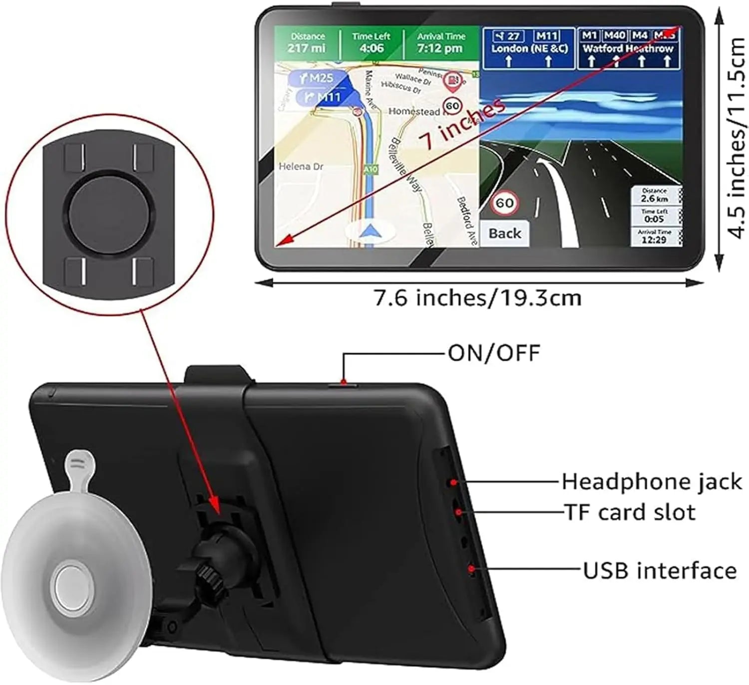 2025 Car GPS Navigator