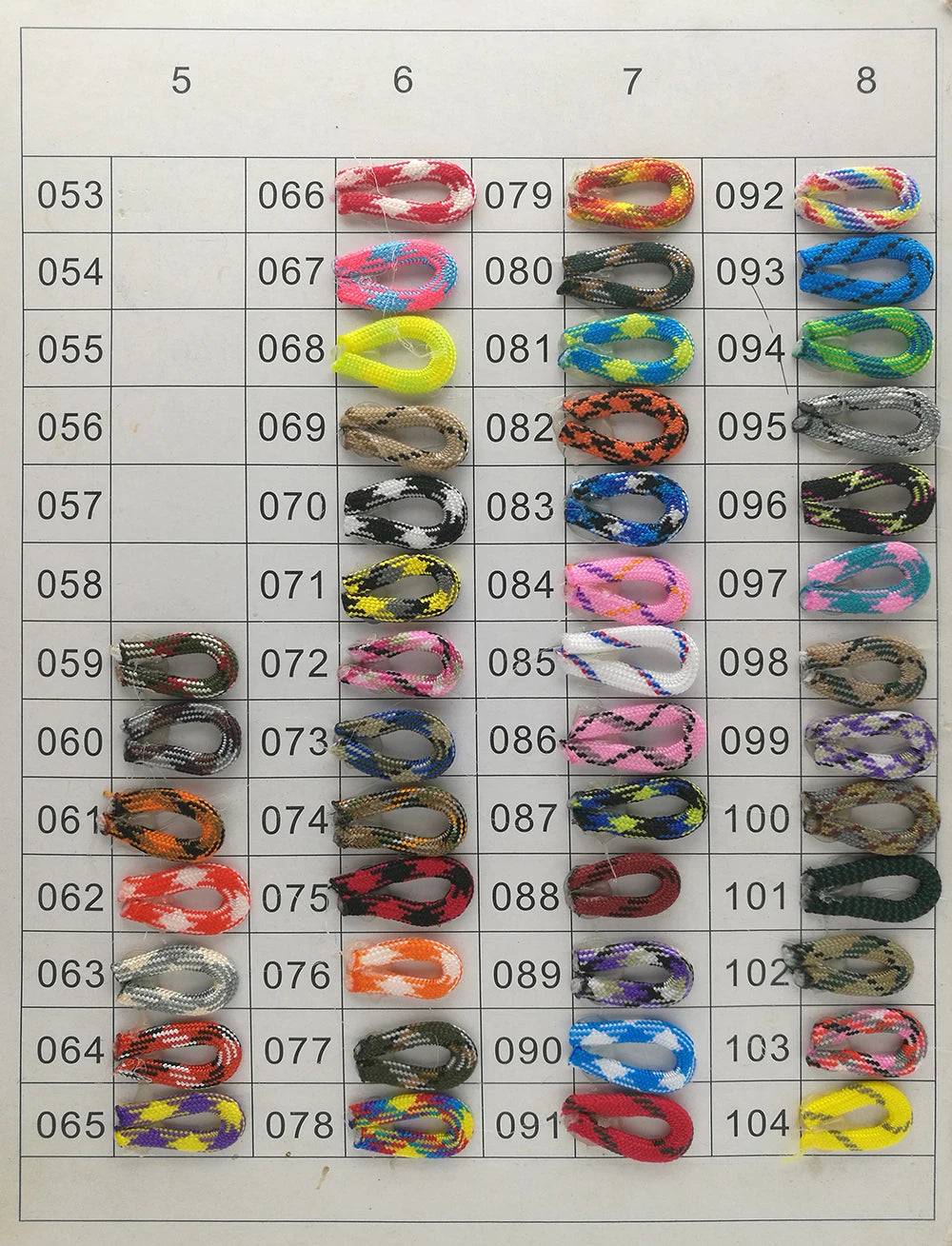 5M 10M 20M 31M Paracord Lanyard