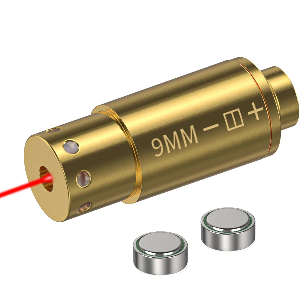 Pistol Rifle Scope 9MM Optics Cartridge Red Dot Laser