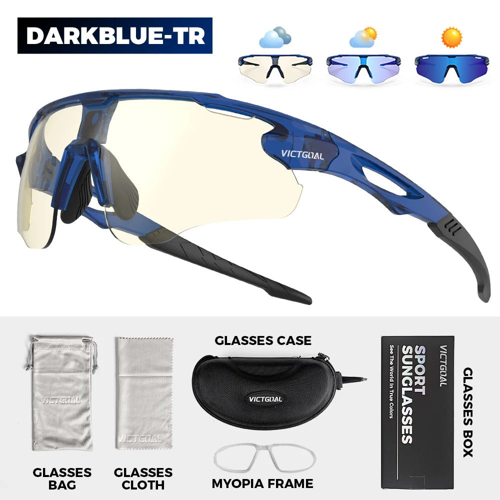 VICTGOAL Photochromic Sunglasses UV400 Protection