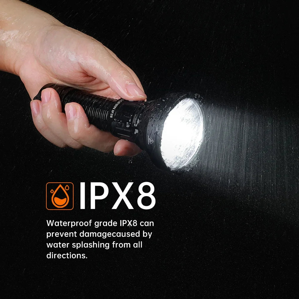 Sofirn SF26 Rechargeable Tactical Flashlight