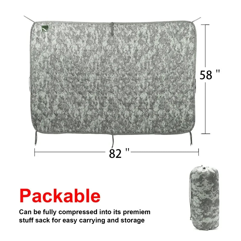LQARMY Tactical Water Repellent Poncho Liner