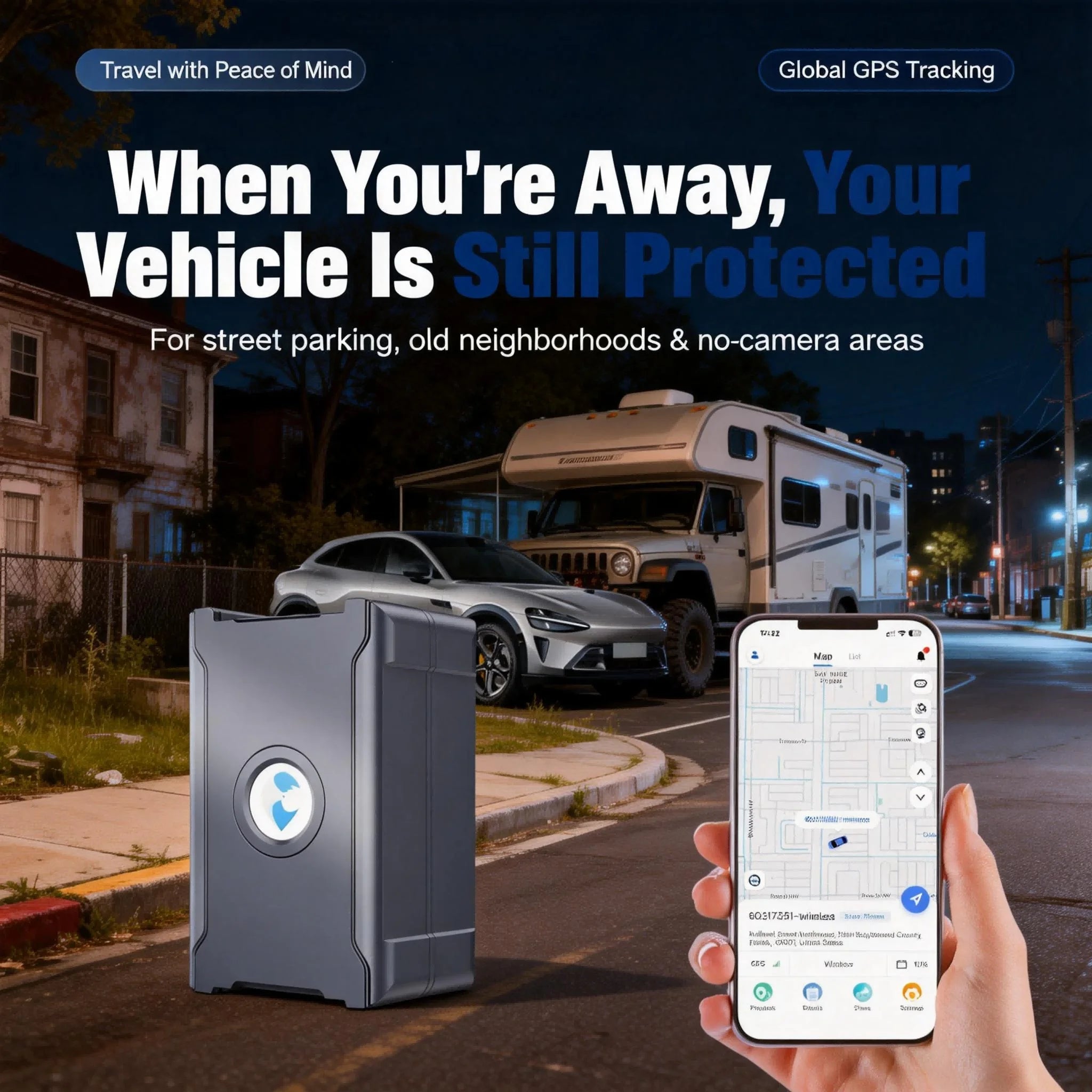 Wireless Car GPS Tracker Anti-Theft