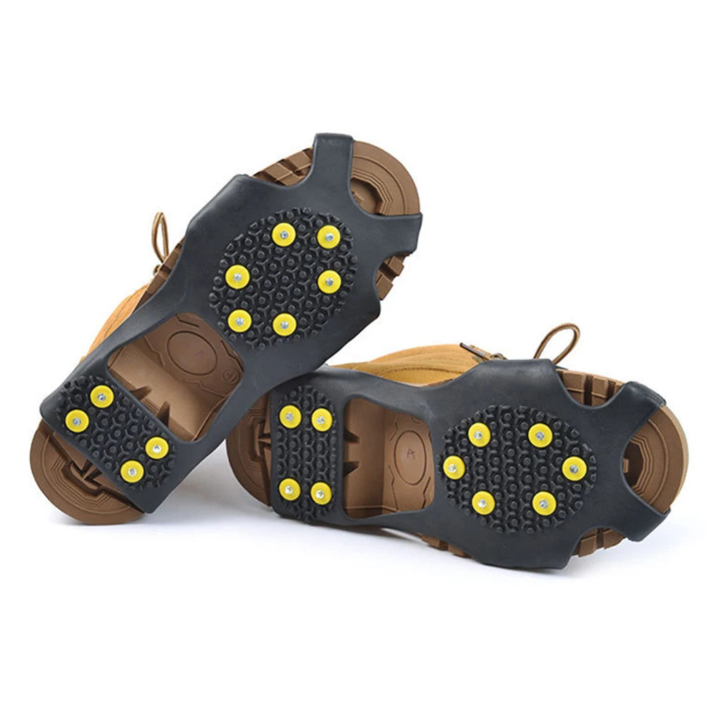 10 Teeth Climbing Crampons Anti-Slip Winter Ice Claws