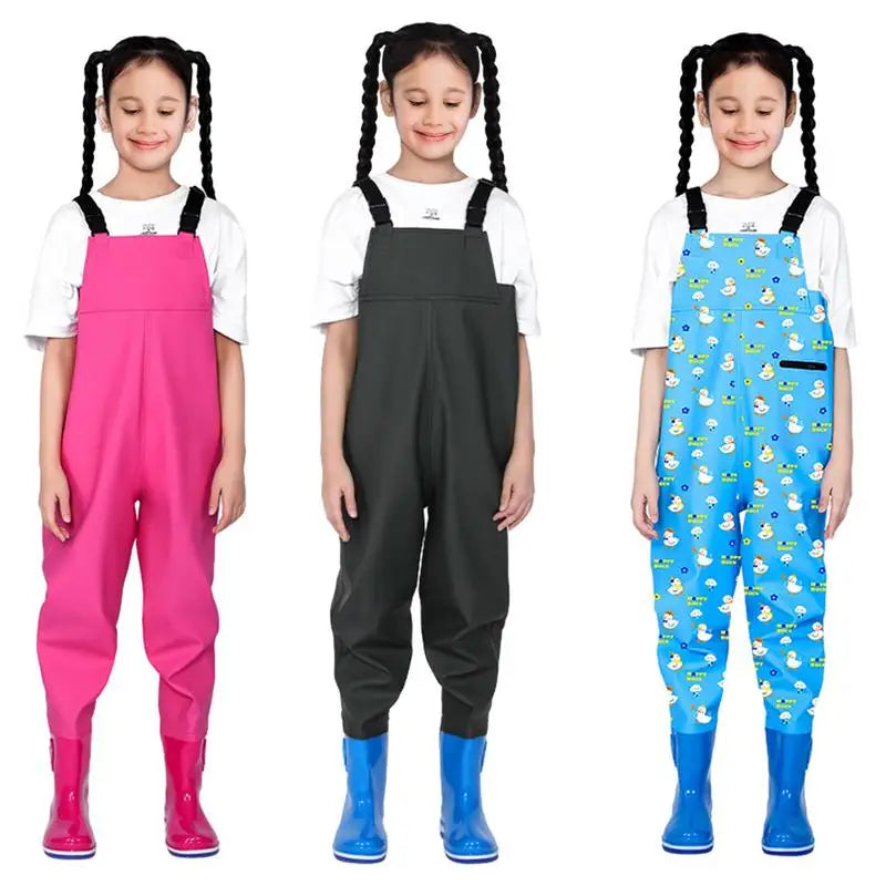 One Piece Kids Chest Waders For Youth Fishing