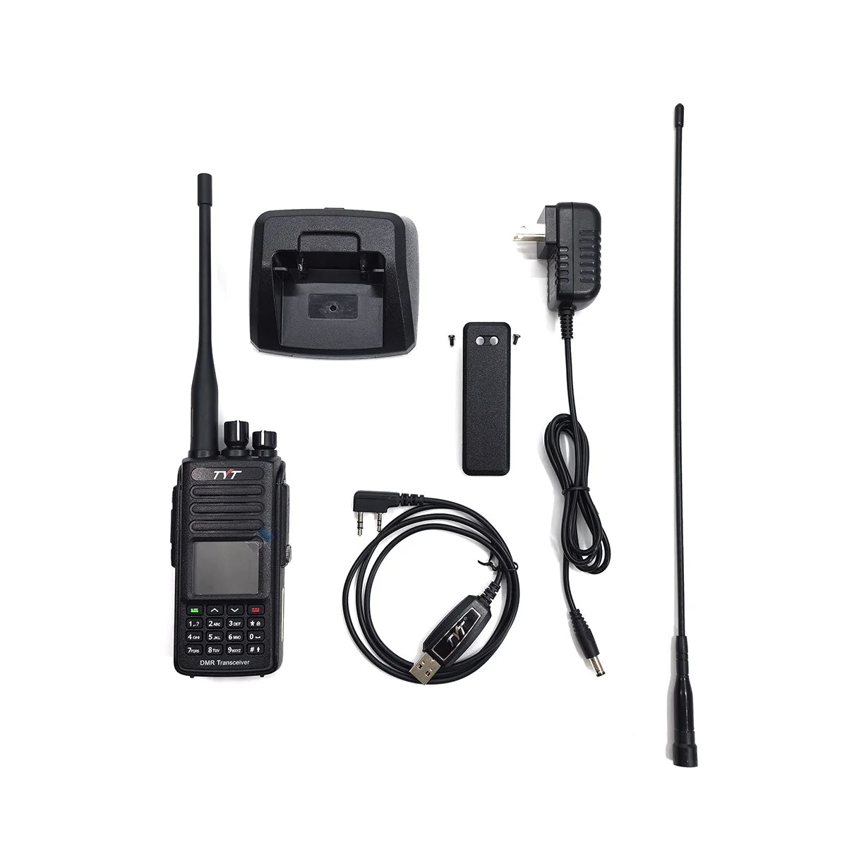Waterproof Digital Walkie Talkie Encryption Dual Band UV Transceiver