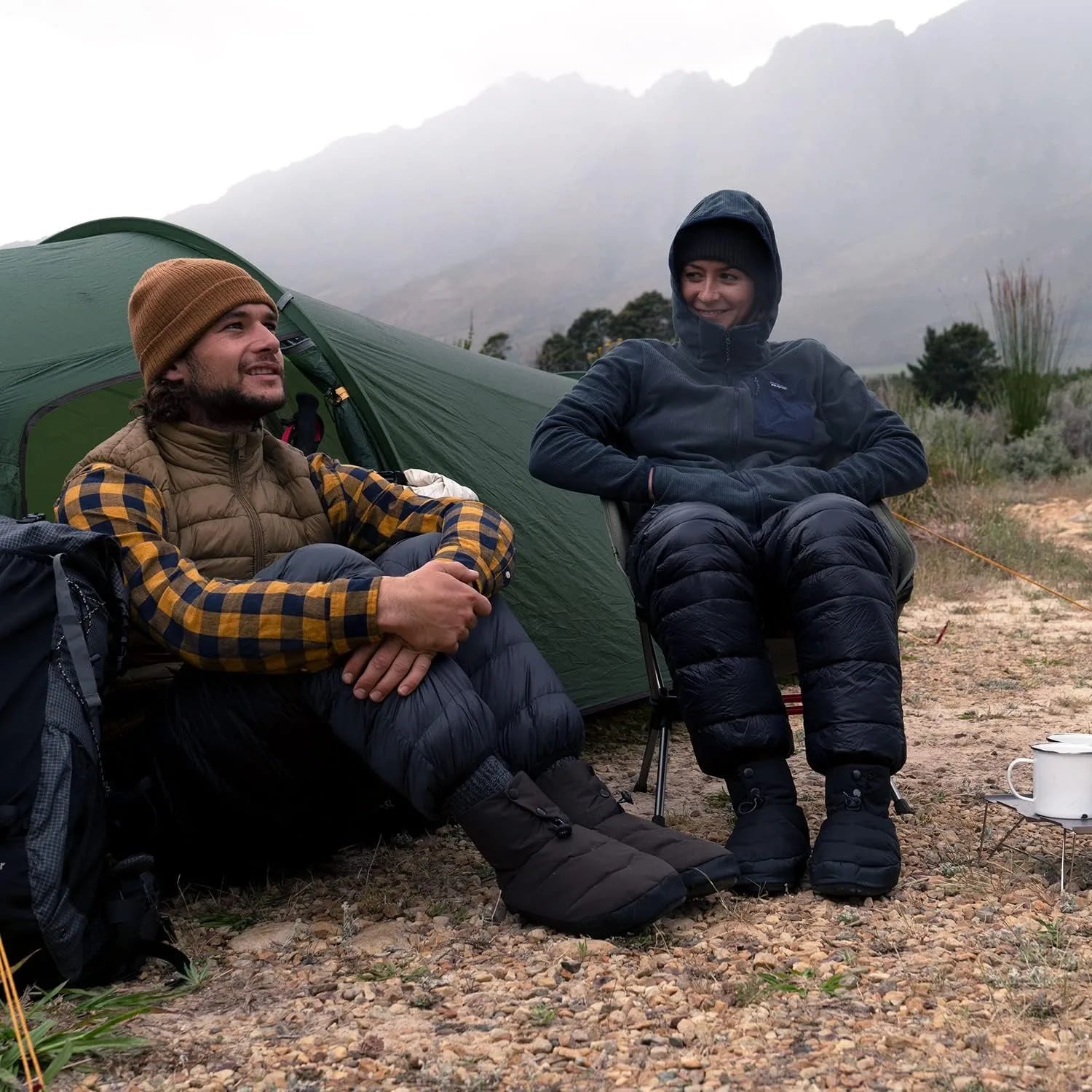 Waterproof Down Trousers For Winter Wear