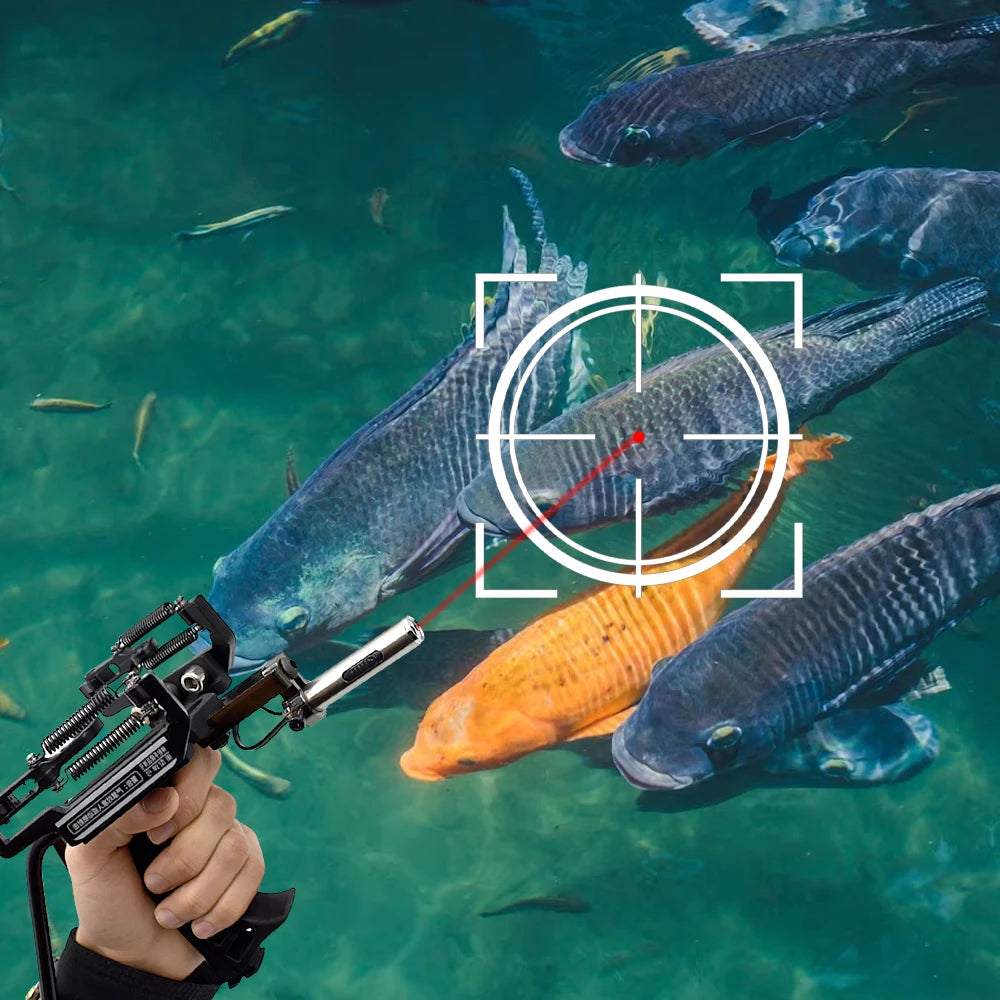 Professional Metal Laser Fishing Slingshot
