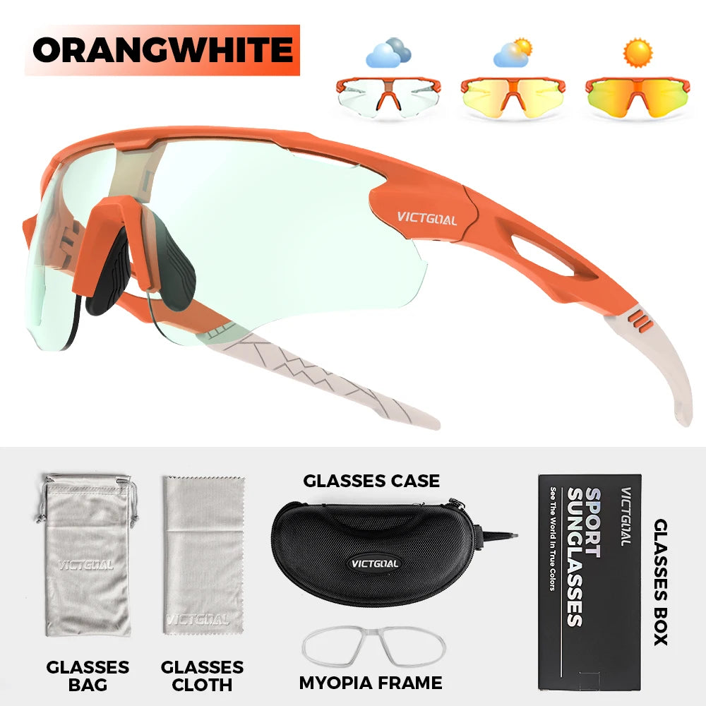 VICTGOAL Photochromic Sunglasses UV400 Protection
