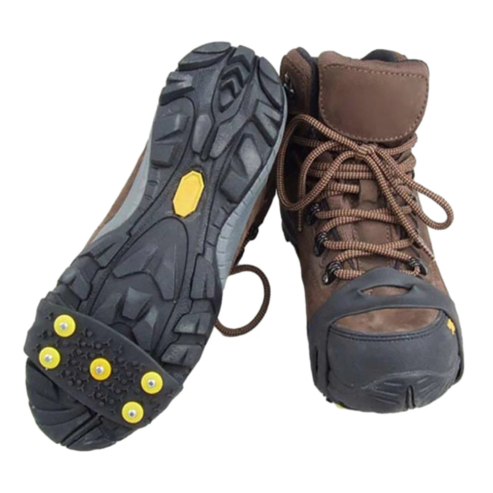 5-Stud Mountaineering Cleats Anti Slip Snow Claw Shoe Covers