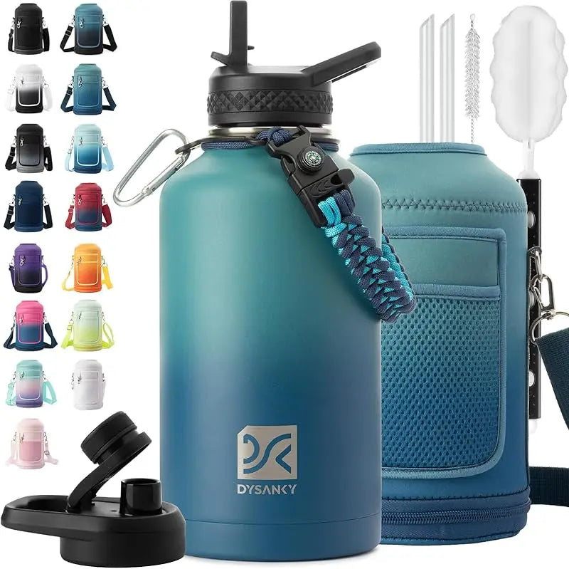 Insulated Water Bottle Thickened Stainless Steel Vacuum Design, BPA-Free