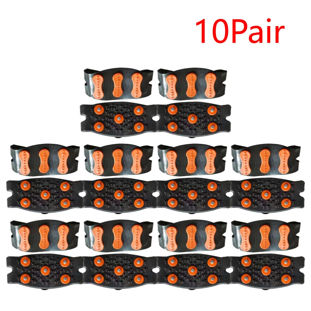 5-Stud Mountaineering Cleats Anti Slip Snow Claw Shoe Covers