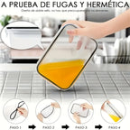 48Pcs BPA-Free Food Storage Set Containers & Lids with Labels
