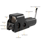Red Green Dot Holographic Sight Hunting Scope