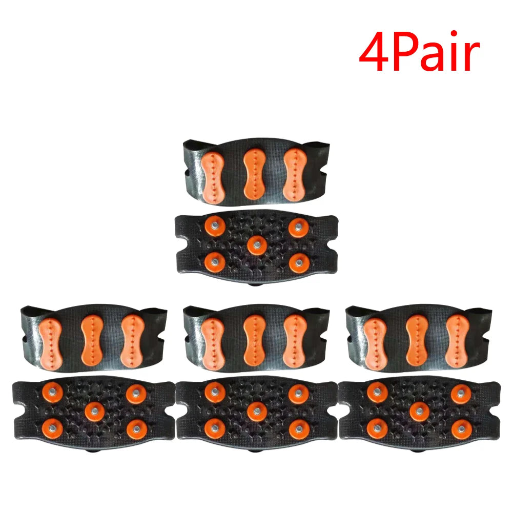 5-Stud Mountaineering Cleats Anti Slip Snow Claw Shoe Covers