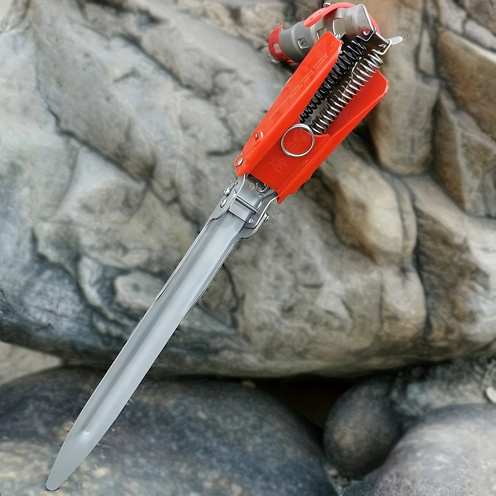 Automatic Spring Stainless Steel Fishing Rod Holder