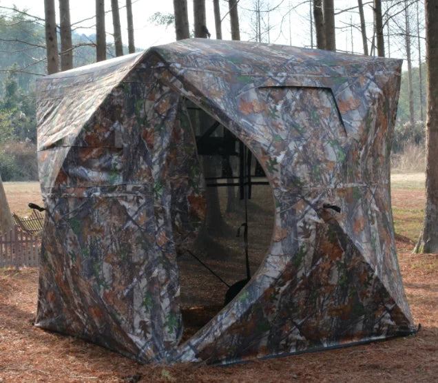 Outdoor Hunting Pop Up Ground Blinds for 4-6 People