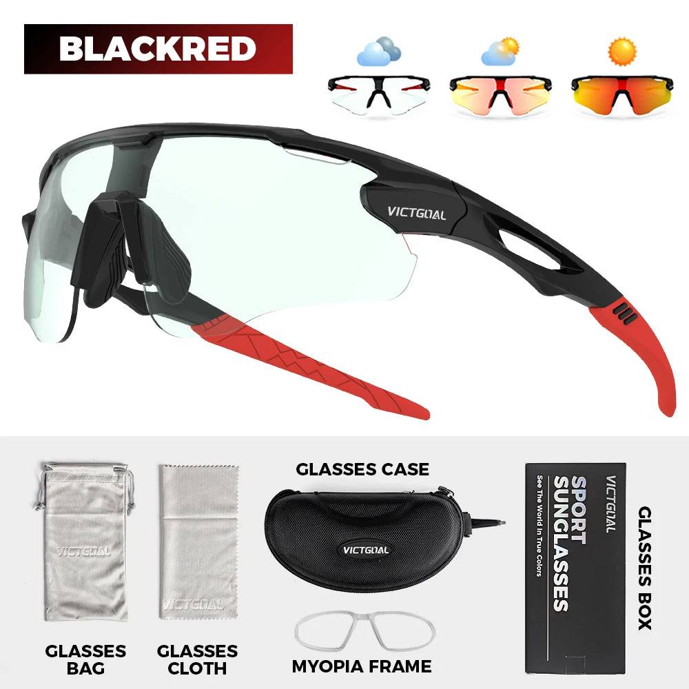 VICTGOAL Photochromic Sunglasses UV400 Protection