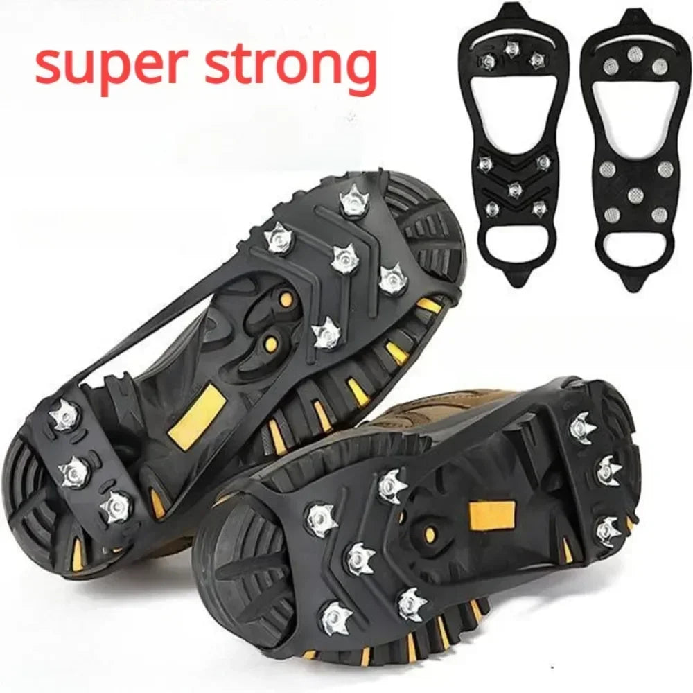 8 Teeth Ice Gripper Spike for Shoes Anti-Slip