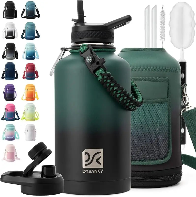 Insulated Water Bottle Thickened Stainless Steel Vacuum Design, BPA-Free