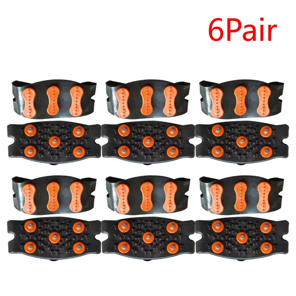 5-Stud Mountaineering Cleats Anti Slip Snow Claw Shoe Covers