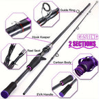 180cm Carbon Fiber Telescopic Fishing Rod