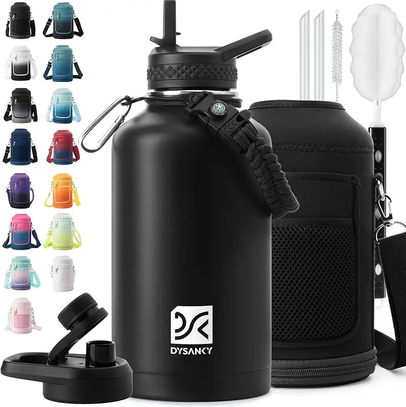 Insulated Water Bottle Thickened Stainless Steel Vacuum Design, BPA-Free