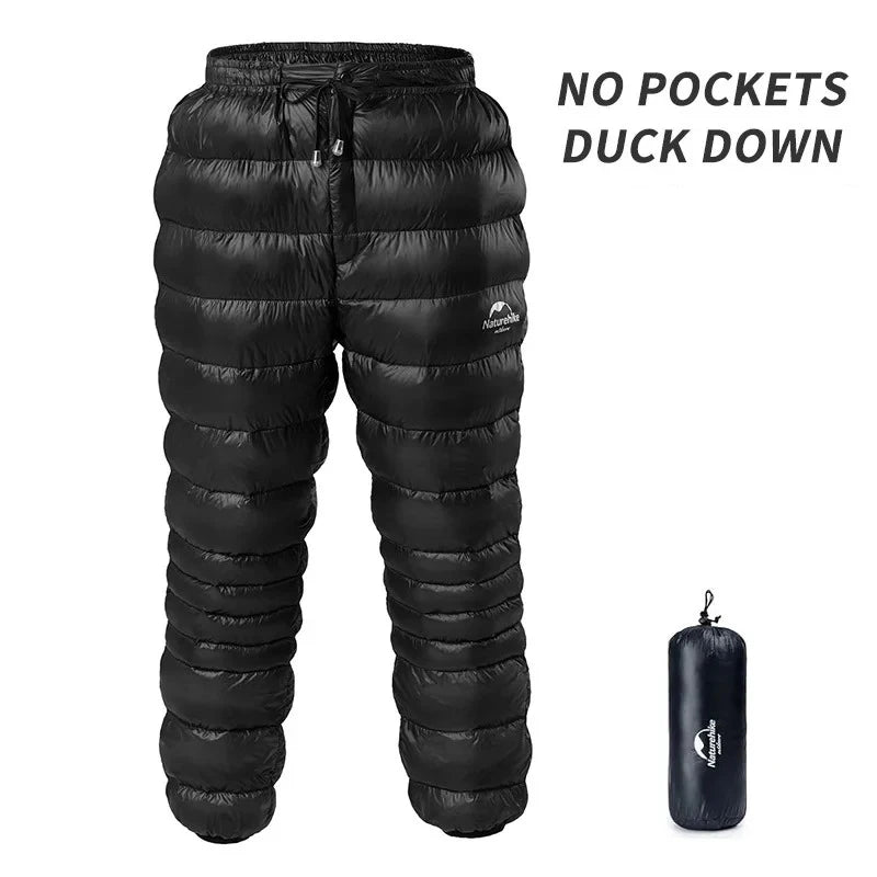 Waterproof Down Trousers For Winter Wear