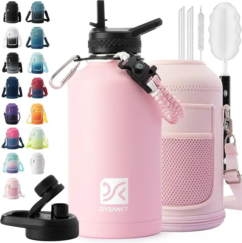 Insulated Water Bottle Thickened Stainless Steel Vacuum Design, BPA-Free