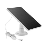 Solar Charging Panel Micro USB And USB-C Port