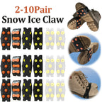 5-Stud Mountaineering Cleats Anti Slip Snow Claw Shoe Covers