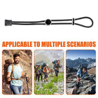 Hiking Stick Holder Quick Release Backpack Strap For Climbing