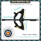 Professional Outdoor Hunting Steel Ball Bow High Power Slingshot