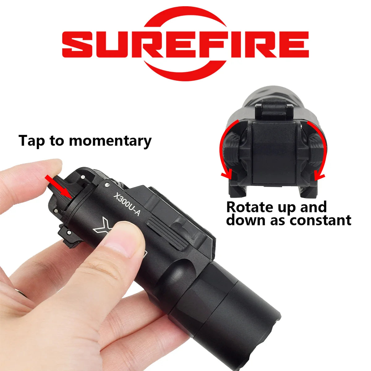 SureFire X300 X300U X300U-A Ultra Gun Flashlight