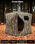 Outdoor Hunting Pop Up Ground Blinds for 4-6 People