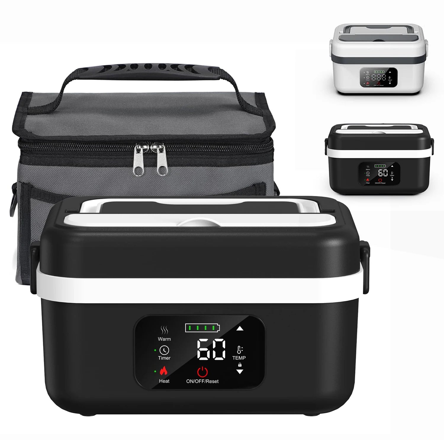 Wireless Electric Insulated Stainless Steel  Lunch Box